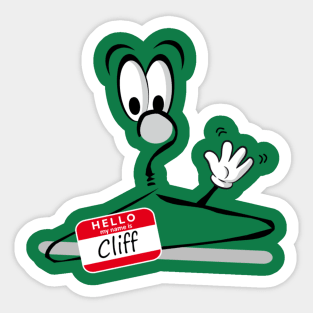 Cliffhanger Sticker